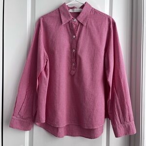Popover gingham shirt - size L
